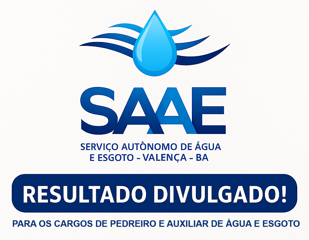 Resultado da análise curricular para preenchimento das vagas remanescentes dos cargos de Pedreiro e Auxiliar de Água e Esgoto