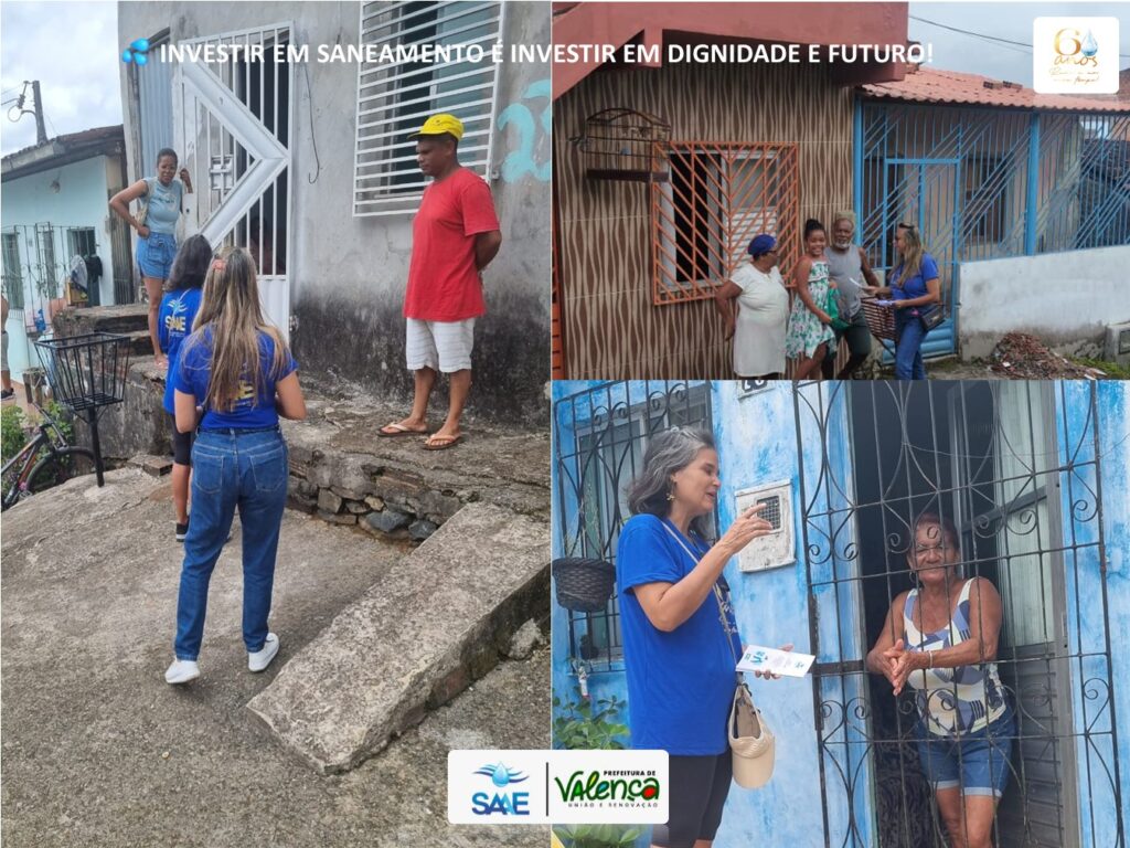 INVESTIR EM SANEAMENTO É INVESTIR EM DIGNIDADE E FUTURO! 💦