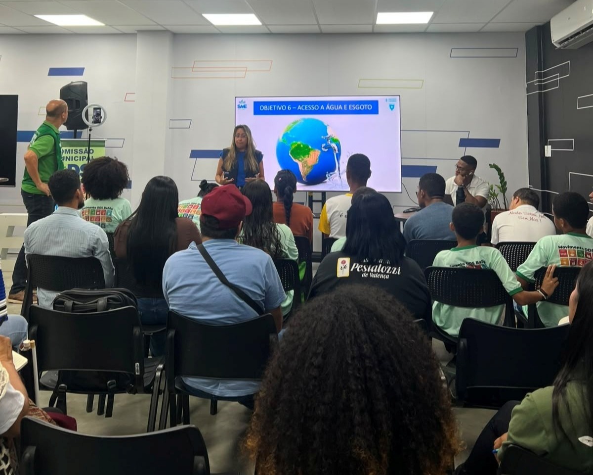 SAAE VALENÇA PARTICIPA DE CURSO DE CAPACITAÇÃO PARA FORMAÇÃO DE INSTITUIÇÕES INTERESSADAS NA OBTENÇÃO DO SELO ODS BAHIA